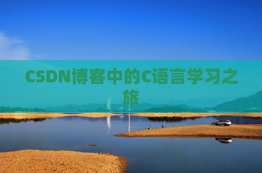 CSDN博客中的C语言学习之旅